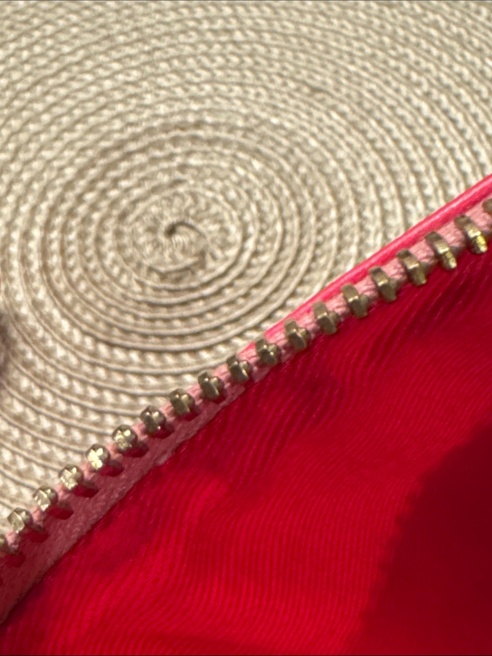 Dooney & Bourke Hot Pink Logo Zip Wristlet - Picture 8 of 10